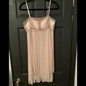 Sue Wong Nocturne silk beaded dress